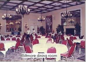 Biltmore dining room