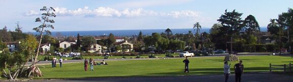 View From Mission Santa Barbara