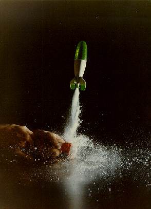 Water Rocket at Launch